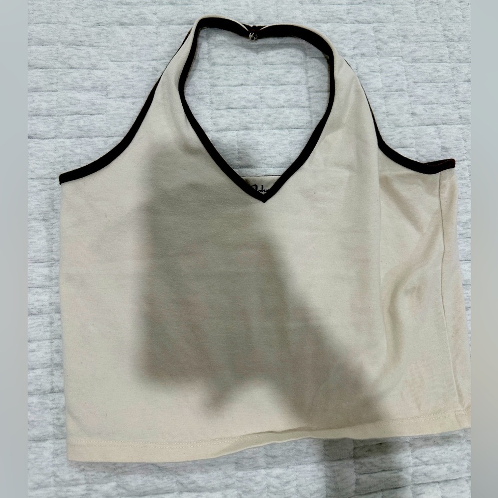 halter tank top 
size M